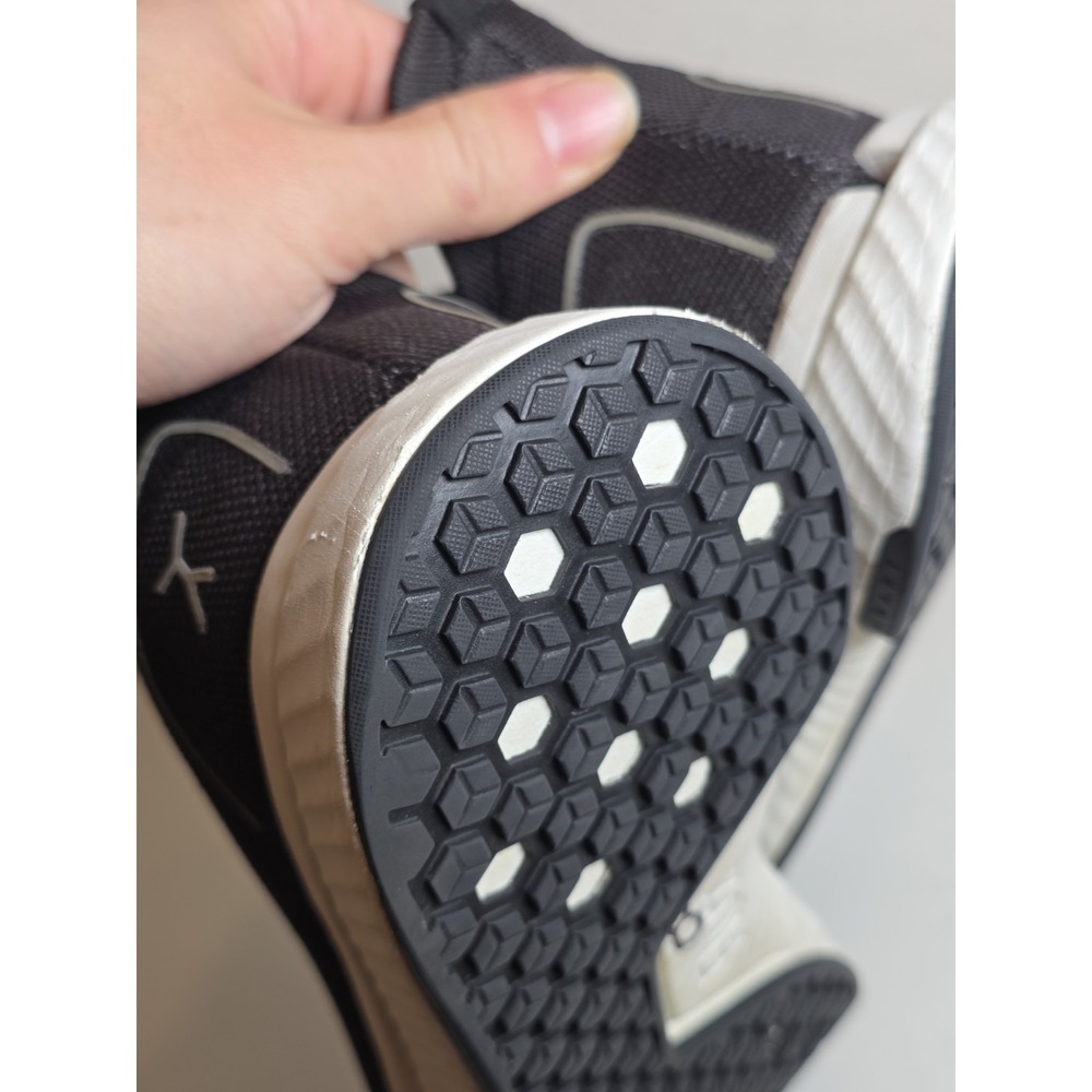 Flux Adapt Runner Shoes Mens Size 9 Black Knit Zero Drop Minimalist Sneakers - Picture 10 of 12